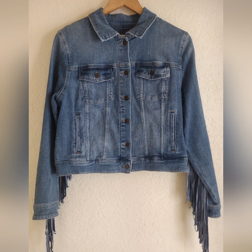 Idyllwind Women's Magnolia Embossed Trucker Jacket - Picture 3 of 9